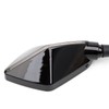 Mokuo Adjustable Motorcycle LED Turn Signal Rearview Mirrors with Front