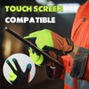 HANDLANDY Mens Work Gloves, Flexible Utility Working Gloves, Touch Screen