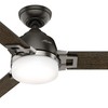 Hunter Fan 48 inch Modern Ceiling Fan in Noble Bronze