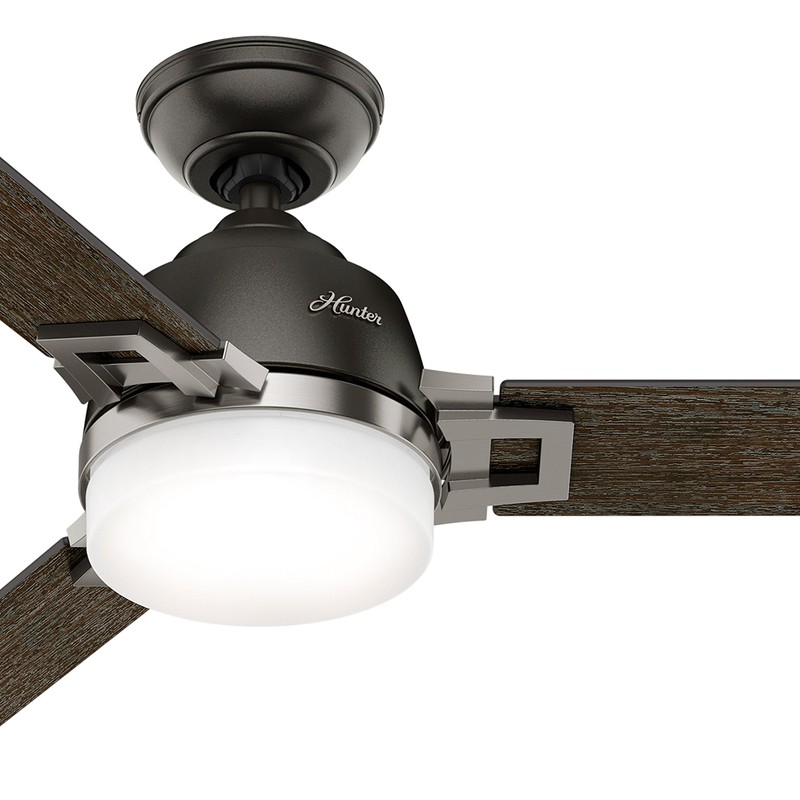 Hunter Fan 48 inch Modern Ceiling Fan in Noble Bronze