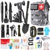 Survival Kits,222 PCS Emergency Survival Gear First Aid Kits with