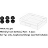 Memory Foam Tips Compatible with AirPods Pro 2nd gen. and