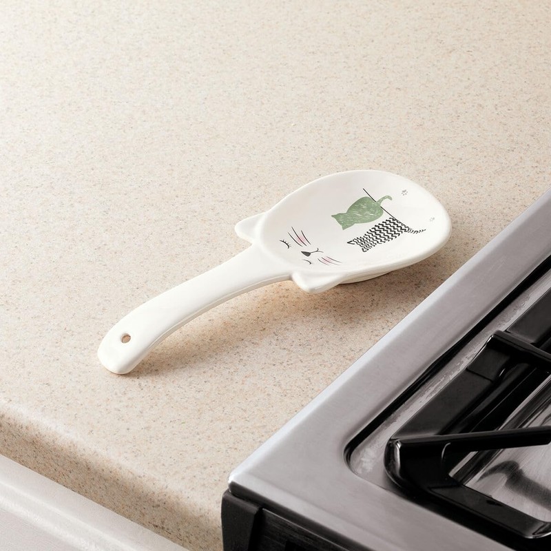 Ceramic Cat Spoon Rest