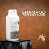 Shampoo Tinte Café Claro, Cobertura Canas, Argán. Mc Life