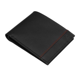 Jafferjee & Co. Luxury Giftset For Men - Premium Leather Wallets For Men With Keyring - Slim Bifold Extra Capacity Leather Wallet - Card Holder Wallet Keyfob Giftse (Black)