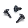 VVO Fasteners Metal Front Grille or Slam Panel Screw, Black