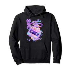 Retro 90s Cassette Tape Y2K Pastel Aesthetic Anime Vaprowave Pullover Hoodie