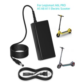 for Leqismart 42V AC/DC  Adapter for Leqismart A6L PRO A5 A8 A11 Electric Scooter