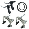 CYSKY Bike Brakes Set, Front and Rear C-Type Brakes Calipers,