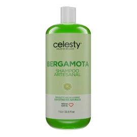 Celesty Shampoo Extracto De Bergamota 1lt Celesty