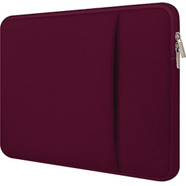 Laptop Sleeve 15.6 inch, Upgraded Durable Environmental-Friendly Case,Polyester Vertical Case Cover Business Briefcase with Pocket for Laptop Notebook,Rose