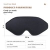 Sleep Mask, 3D Soft, Blackout Eye Mask, Zero Iop, Adjustable