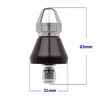 CREEXEON 2Pack Pressure Washer Sewer Jetter Nozzle,Drain Cleaning Water Jetter,5000