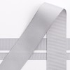 Italian Options Grosgrain Ribbon, 38mm x 10 Metre Roll, Silver