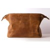 HOLZRICHTER Berlin Toiletry Bag (M) - Premium Leather Toiletry Bag,