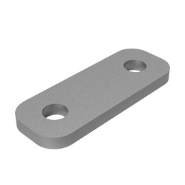 SUPROD Clamping plate, mounting plate, for M10 bolts, galvanised steel, LW 41 mm