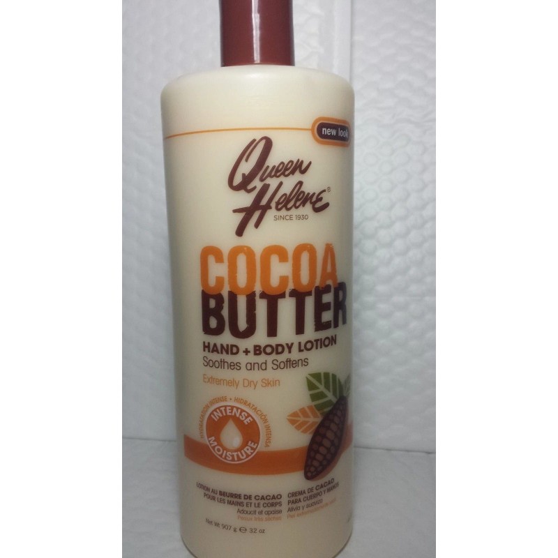 QUEEN HELENE COCOA BUTTER HAND & BODY LOTION 32 OZ