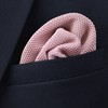 THE GENTS LAB 100% Polyester Square End Knitted Tie &