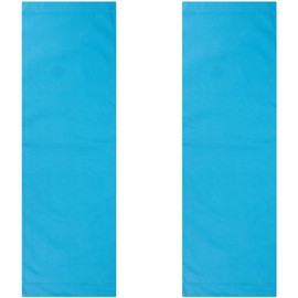 GORGECRAFT 120X43cm Beach Sling Chair Replacement Canvas 2Pcs Outdoor Lounge Chairs Covers Replacements Deep Sky Blue Portable Reclining Sling Chair Fabric for Sunbathing Garden Courtyard Relaxation