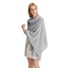 Seasons Comfort 100% Cashmere Knitted Wrap, Oversized Shawl, Scarf, Stole