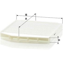 MANN-FILTER CU 2855/1 Interior Filter – For right hand side driving passenger cars