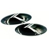 New 2pc Vintage K Metal Skin Emblem Badge Overlay for