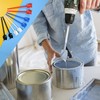 UOIENRT Epoxy Resin Mixer Paddles, Epoxy Mixer Attachment for Powerful