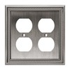 Henne Bery Sunken Pearls Decorative Wall Plate Switch Plate Outlet