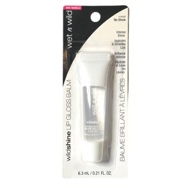 wet n wild Wild Shine Lip Gloss Balm in No Show(Clear Glossy)