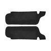 EATAKWARD 1Pair Black Car Sun Visor Cover, Replacement for Ford