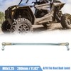 X AUTOHAUX 2pcs M8 280mm Steering Tie Rod Ball Joint