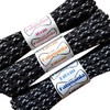 Fabmania Replacement laces in black with grey flecks 120 cm