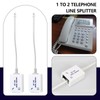 Create idea 2pcs ADSL Filter Splitter Suitable for Telephone Line