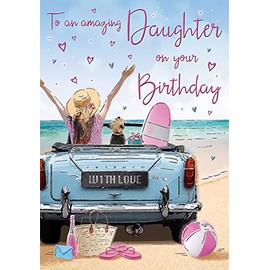 Regal Publishing Birthday Card Daughter - 9 x 6 inches C80437