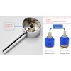 Tap Handle kit Single Faucet Handle for Cartridge Stem 10