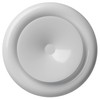 LIRAST Diameter 125 mm White Metal Anemostat - Supply Air