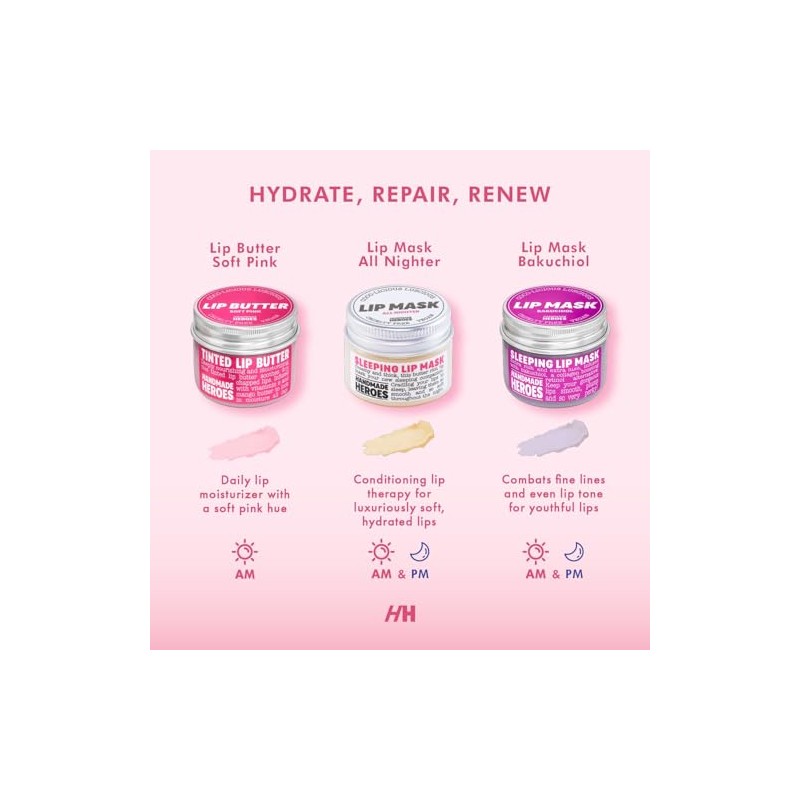 Handmade Heroes Bálsamo Labial Con Color Tinted Lip Balm 100