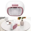 Desk Cooler Fan 3 Wind Speeds USB Charging Small Table