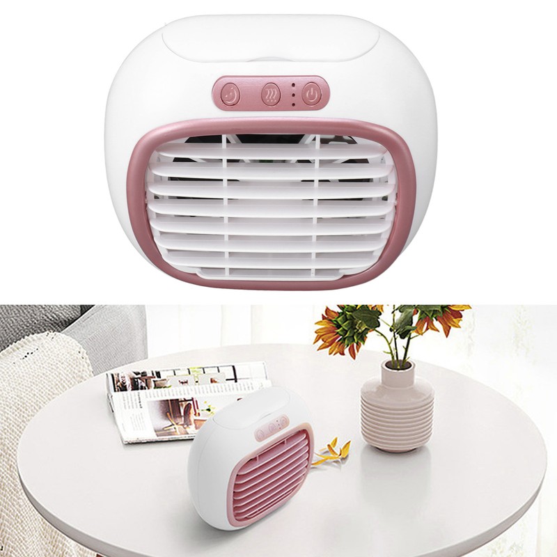Desk Cooler Fan 3 Wind Speeds USB Charging Small Table