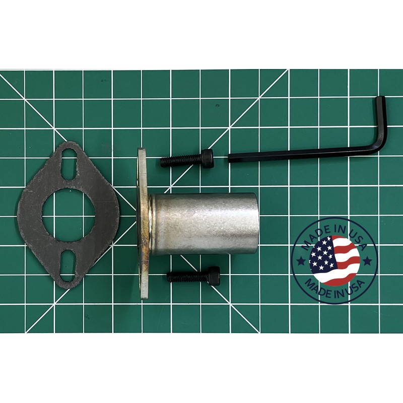 GenExhaust for Predator 5000 Generator 1 Steel tubing Exhaust Extension