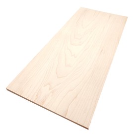The Hardwood Edge Maple Hardwood Planks - 2-Pack Hard Maple Wood for Unfinished Wood Crafts - 1/8’’ (3mm) 100% Pure Hardwood - Laser Engraving Blanks - Maple Wood Blanks for Crafts and Gifts