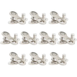10 Pieces Bicycle Missing Link 9 Speed - PSLER Bike Chain Missing Link Bicycle Chain Link Bike Quick Missing Link Connectors Repair Accessories