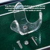 MLCQAFS Golf Ball Wall Mount Display,Wall Holder Claw for Single
