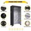 ZYSUOR Wire Shelf Cover Dust Protective Heavy-Duty Storage Rack Cover