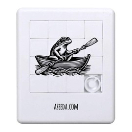 'Frog In A Rowing Boat' Sliding Puzzle (PZ00031568)