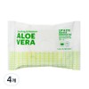 Nature Republic Soothing & Moisture Aloe Vera Lip & Eye Makeup Remover Pad, 48g, 4 pieces / 네이처리퍼블릭 수딩 앤 모이스처 알로에베라 립 앤 아이 메이크업 리무버 패드, 48g, 4개