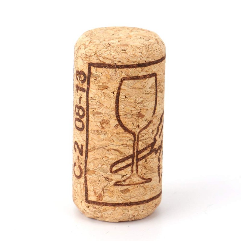 Tebery 150 Pack #8 Natural Wine Corks, 7/8" x 1