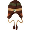 Guinness Men's Striped Beanie Brown
