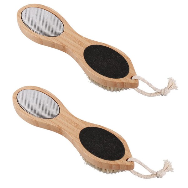Mikinona 2Pcs Foot Care Tools Double Sided Foot Rasp Easy