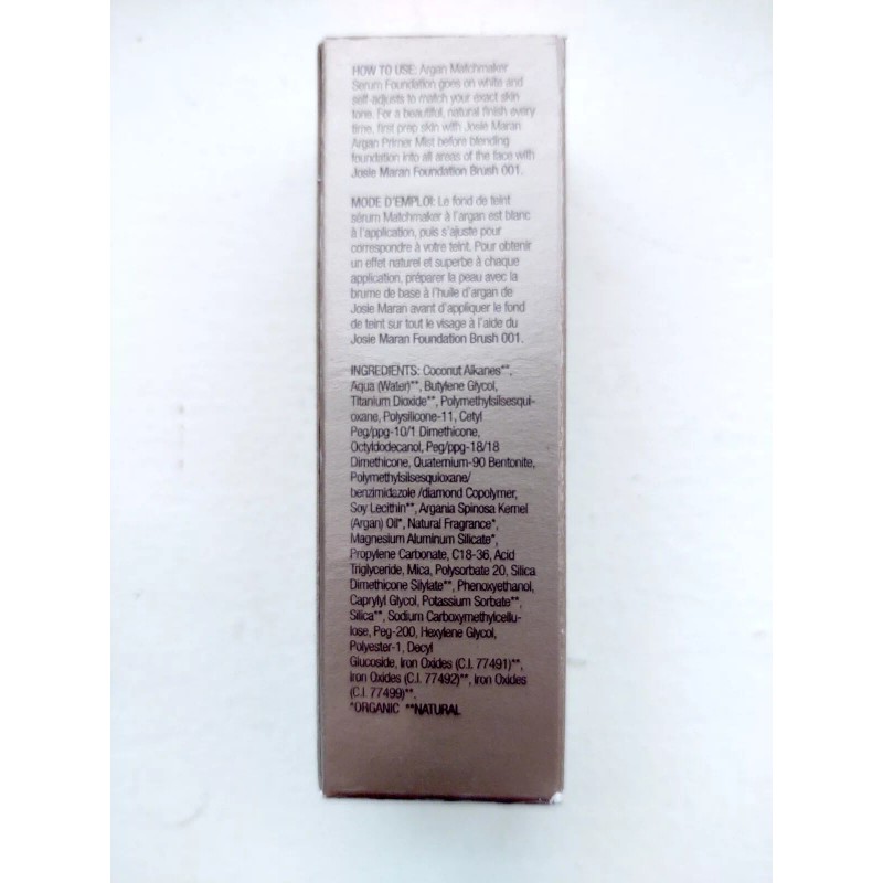 JOSIE MARAN Argan Matchmaker Serum Adjusting Foundation MEDIUM / DARK